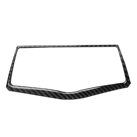 Autocollant décoratif pour boutons de navigation multimédia pour voiture en fibre de carbone pour Nissan 370Z Z34 2009-, guide vers l'extrémité et un côté universel, boutons de navigation multimédia