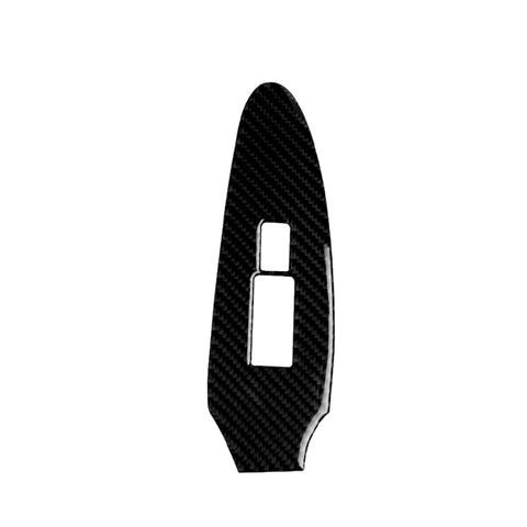 Adhésif décoratif pour contrôle de porte ascenseur, guide latéral en fibre de carbone pour voiture, pour Nissan 370Z Z34 2009-, guide de route, vice-conduite, commande de levage de porte latérale, conduite à droite
