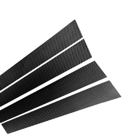 Adhésif décoratif pour montant B en fibre de carbone pour voiture pour Audi A6 2012-2018, guide pour destra ea sinistra universale, pour Audi A6 2012-2018