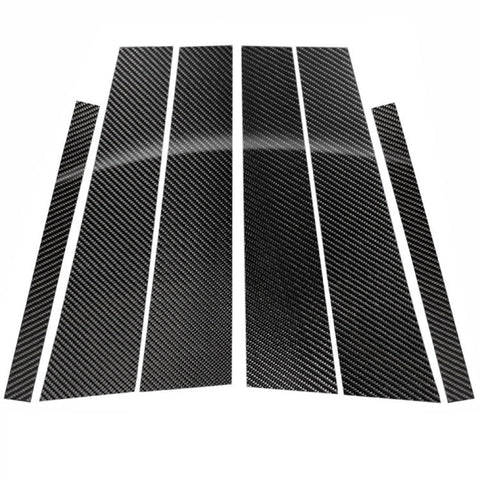Adhésif décoratif pour montant B en fibre de carbone pour voiture pour Mercedes-Benz GLK 2008-2013, guide pour destra ea sinistra universale, pour Mercedes-Benz GLK 2008-2013