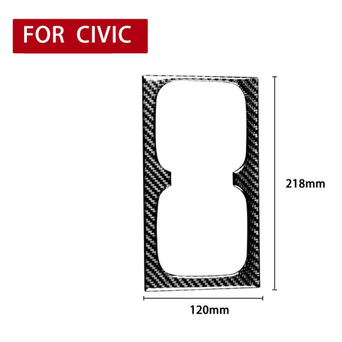 Adhésif décoratif portatif pour l'eau en fibre de carbone pour voiture pour Honda Civic 8a génération 2006-2011, guide pour l'évacuation et le sinistre universel, porte-gobelet d'eau