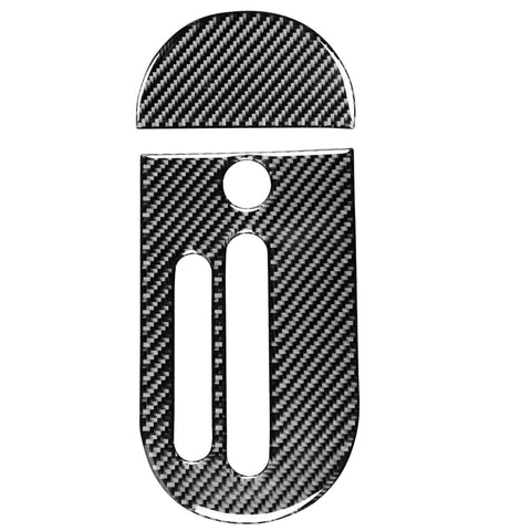 Adhésif décoratif pour ingrédients en fibre de carbone 2 en 1 pour Jeep Wrangler JK 2007-2010, guide à sinistre, Gear