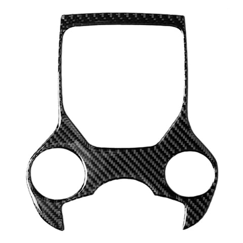 Adesivo decorativo per pannello ingranaggi in fibra di carbonio per auto per Alfa Romeo Giulia 2017-2019, guida a destra e a sinistra universale, Gear Panel