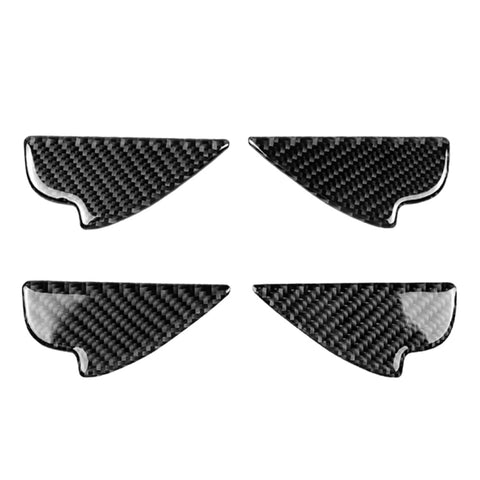 Adhésif décoratif pour porte intérieure en fibre de carbone pour voiture Mazda, guide pour la porte intérieure universelle, cuvette de porte intérieure