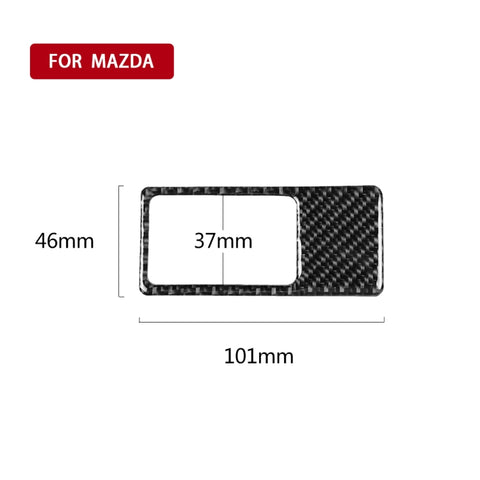 Autocollant décoratif pour panneau de phare en fibre de carbone pour voiture, pour Mazda CX-5 2017-2018, guide de route, panneau de phare, conduite à droite
