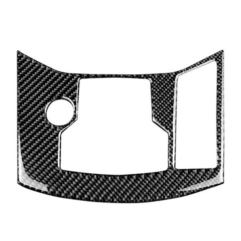 Adhésif décoratif pour panneau de frein à main électronique en fibre de carbone pour voiture pour Mazda CX-5 2017-2018, guide de route, panneau de frein à main électronique, conduite à droite