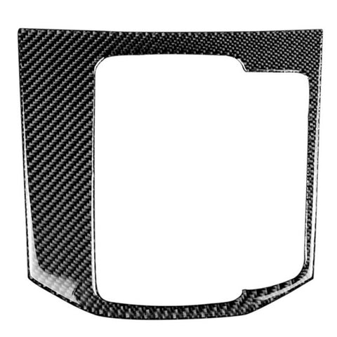 Adhésif décoratif pour panneau intégré en fibre de carbone pour voiture pour Mazda CX-5 2017-2018, guide vers l'avant, panneau d'engrenage, conduite à droite