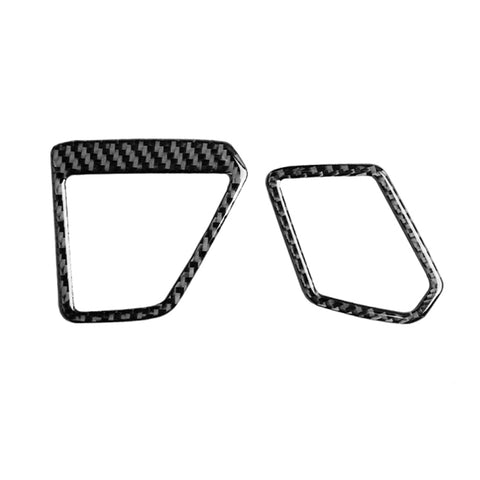 Adesivo decorativo per uscita aria strumento in fibra di carbonio per BMW Serie 3 G20/G28/325Li/330d/335 2019-2020, Guida a destra, Instrument Air Outlet