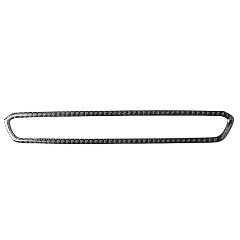 Adesivo in fibra di carbonio per cornice pulsante CD BMW Serie 3
