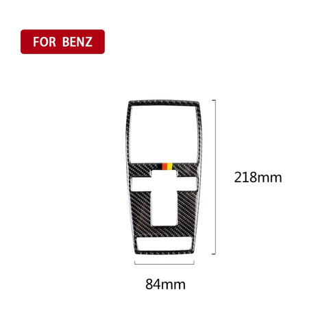Adhésif décoratif pour lumière de lecture de couleur tedesca en fibre de carbone pour voiture pour Mercedes-Benz Classe C W204 2007-2013 / Classe E W212 2010-2012, guide de destra ea sinistra universale, lampe de lecture couleur allemande