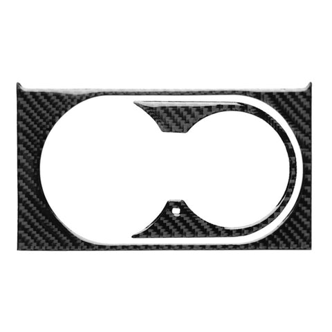 Panneaux portables pour l'eau en teinte unitaire en fibre de carbone pour voiture, adhésif décoratif pour Mercedes-Benz GLE 2015-2017/GLS 2016-2018/ML 2012-2015/GL 2013-2015, guide à gauche, panneau porte-gobelet d'eau de couleur unie A