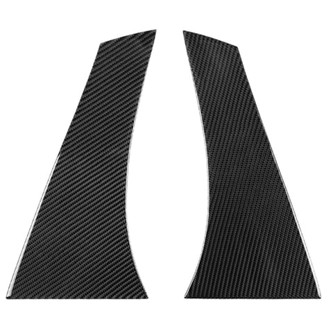 Adhésif décoratif pour lunette arrière en fibre de carbone pour voiture pour Mercedes-Benz GLA 2015-2018, guide vers l'avant et vers l'avant universel, lunette arrière