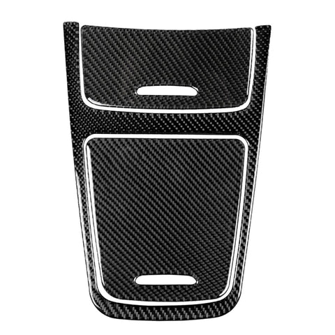 Adesivo decorativo per pannello di controllo centrale in tinta unita in fibra di carbonio per auto per Mercedes-Benz Classe A 2013-2018/CLA 2013-2017/GLA 2013-2017, guida a destra e a sinistra universale, Solid Color Central Control Panel