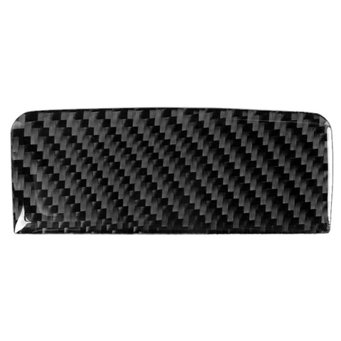 Adesivo decorativo per maniglia della scatola portaoggetti laterale del sedile anteriore del passeggero in tinta unita in fibra di carbonio per auto per Mercedes-Benz Classe A 2013-2018/CLA 2013-2018/GLA 2015-2018, guida a destra e a sinistra universale