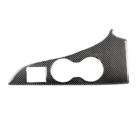 Adhésif décoratif pour panneaux portables pour l'eau en fibre de carbone pour voiture pour Lexus RX300 / 270 / 200T / 450h 2016-2019, guide à destra, panneau porte-gobelet d'eau