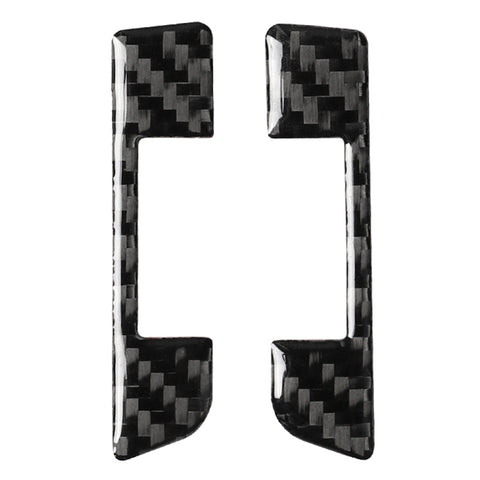 Adhésif décoratif pour sortie d'air sinistre et destra en fibre de carbone pour voiture pour Lexus NX200 / 200t / 300h 2014-2021, guide sinistra et destra universel, sortie d'air gauche et droite