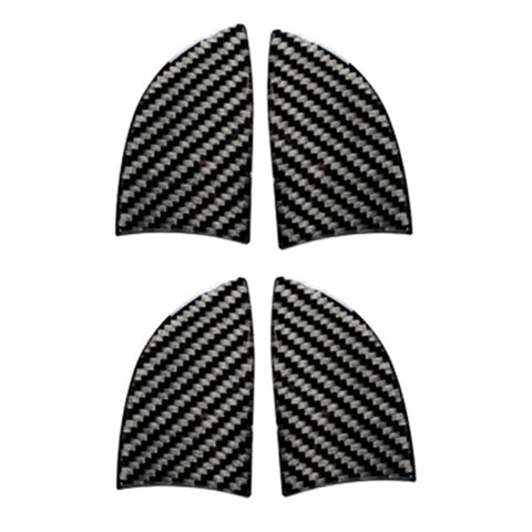 Adhésif décoratif pour porte intérieure en fibre de carbone pour voiture pour Lexus NX200 / 200t / 300h 2014-2021, guide de sortie et de direction universelle, cuvette de porte intérieure