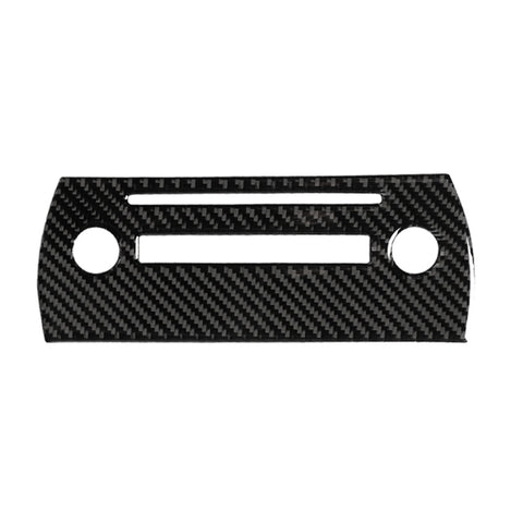 Adhésif décoratif pour panneau CD en fibre de carbone pour voiture pour Lexus NX200 / 200t / 300h 2014-2021, guide pour destra ea sinistra universale, panneau CD