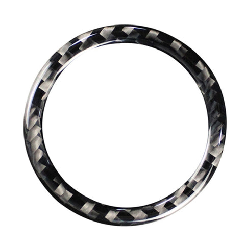 Adhésif décoratif de cerceau d'avion en fibre de carbone pour voiture pour Lexus IS250 300 350C 2006-2012, guide vers l'est et l'avant universel, cercle tarte