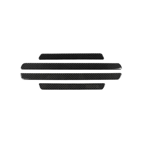 Adhésif décoratif pour sol en fibre de carbone pour voiture pour Audi A6 S6 C7 A7 S7 4G8 2012-2018, guide pour la fin et le sinistre universel, seuil