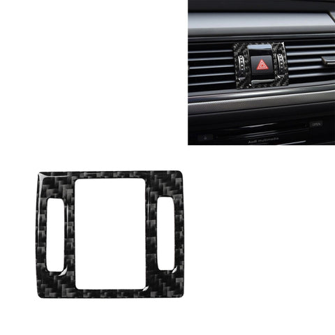 Autocollant décoratif pour tige lumineuse en fibre de carbone pour voiture, pour Audi A6 S6 C7 A7 S7 4G8 2012-2018, guide de sortie et de direction universel, voyant d'avertissement
