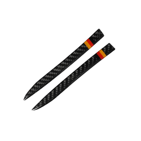 Striscia anticollisione par specchietto retrovisore en fibre de carbone pour auto pour Audi A6 S6 C7 A7 S7 4G8 2012-2018, guide vers la sortie et la sinistre universelle, rétroviseur