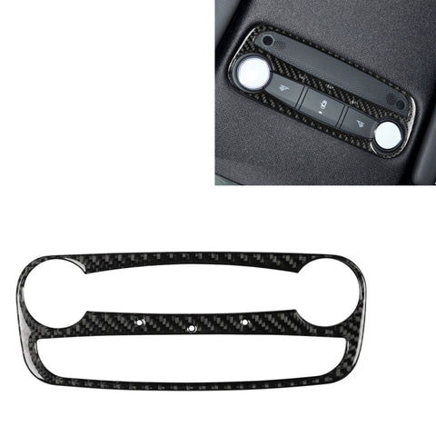 Adhésif décoratif pour lumière de lecture en fibre de carbone pour voiture pour Audi TT 8n 8J MK123 TTRS 2008-2014, guide pour la destination et la sinistre universelle, lampe de lecture