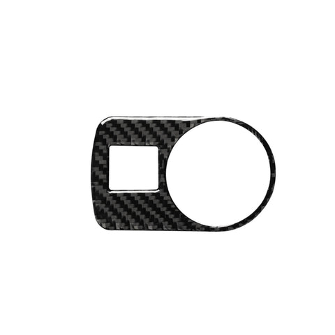 Autocollant décoratif pour interrupteur en fibre de carbone pour voiture, pour Audi TT 8n 8J MK123 TTRS 2008-2014, guide de route, interrupteur de phare, conduite à droite