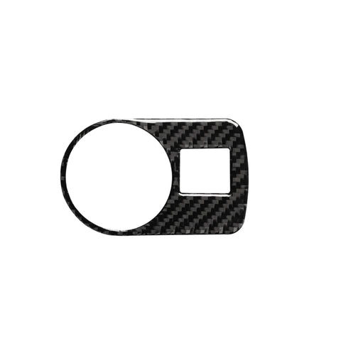 Autocollant décoratif pour interrupteur en fibre de carbone pour voiture, pour Audi TT 8n 8J MK123 TTRS 2008-2014, guide vers la gauche, interrupteur de phare, conduite à gauche