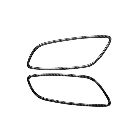 Adhésif décoratif pour porte de téléphone en fibre de carbone pour voiture pour Audi TT 8n 8J MK123 TTRS 2008-2014, guide de sortie et de direction universel, cadre de poignée de porte