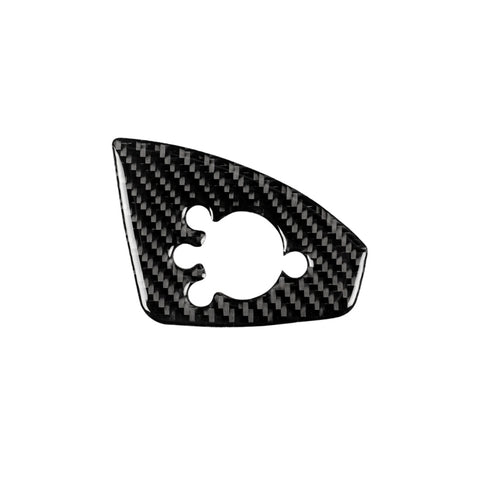 Adhésif décoratif pour porte pulsée en fibre de carbone pour Audi TT 8n 8J MK123 TTRS 2008-2014, guide vers l'avant, style B, bouton de porte, conduite à gauche B