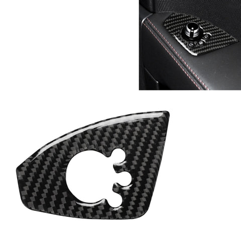 Autocollant décoratif pour porte pulsée en fibre de carbone pour Audi TT 8n 8J MK123 TTRS 2008-2014, guide de route, style A, bouton de porte, conduite à droite A