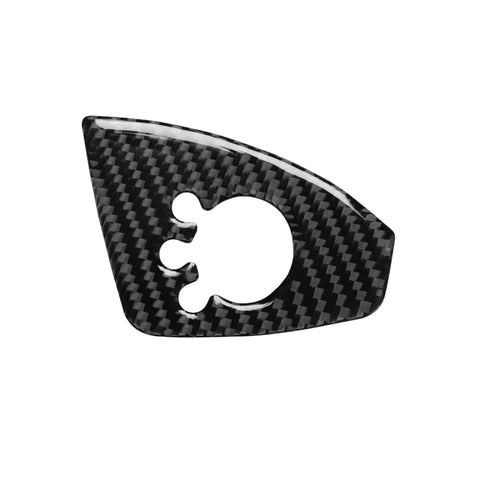 Adhésif décoratif pour porte pulsée en fibre de carbone pour Audi TT 8n 8J MK123 TTRS 2008-2014, guide vers le sinistre, style A, bouton de porte, conduite à gauche A