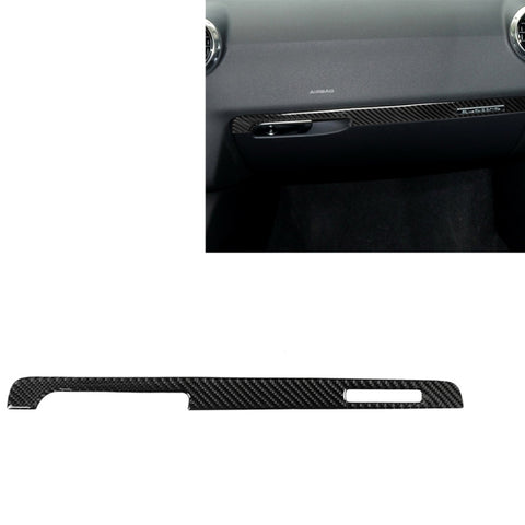 Striscia decorativa per sedile passeggero en fibre de carbone pour Audi TT 8n 8J MK123 TTRS 2008-2014, guide a sinistra, siège passager, conduite à gauche