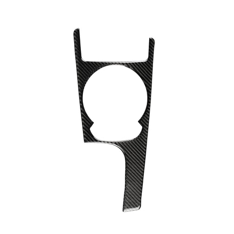 Adhésif décoratif pour panneau de changement de vitesse en fibre de carbone pour voiture pour Audi TT 8n 8J MK123 TTRS 2008-2014, guide vers le haut, panneau de changement de vitesse