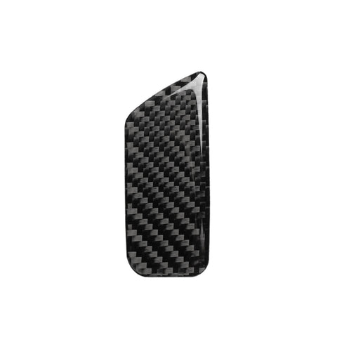 Adhésif décoratif pour interrupteur de commande de siège en fibre de carbone pour voiture pour Audi A3 / 8V 2014-2019, guide de destination, interrupteur de boîte à main, conduite à droite
