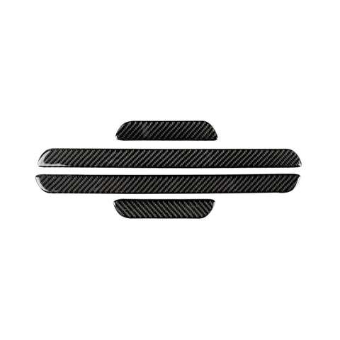 Adhésif décoratif pour le sol en fibre de carbone pour voiture pour Audi A3 2014-2019, guide vers l'est et le sinistra universel, seuil