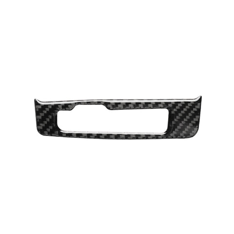 Adhésif décoratif pour le changement de vitesse en fibre de carbone pour voiture pour Audi A3 / 8V 2014-2019, guide de direction, cadre de changement de vitesse, conduite à droite