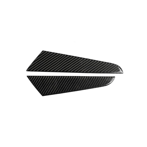 Adhésif décoratif pour panneau latéral en position de changement de couleur en fibre de carbone pour voiture pour Audi A3 2014-2019, guide à destra, panneau latéral de position de changement de vitesse, conduite à droite