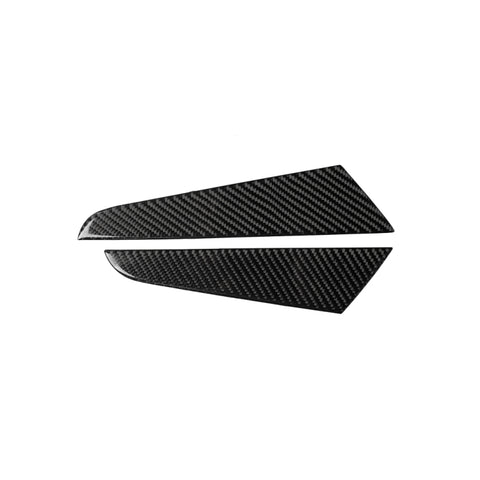 Adhésif décoratif pour panneau latéral en position de changement de couleur en fibre de carbone pour voiture pour Audi A3 2014-2019, guide vers le haut, panneau latéral de position de changement de vitesse, conduite à gauche
