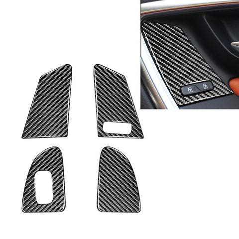 4 pezzi adesivi decorativi per pulsanti di sollevamento finestrini in fibra di carbonio per auto per Volvo V60 / XC60 2010-2017 / S60 2010-2018, guida a destra, Window Lifting Button, Right Drive C - Novalix Store