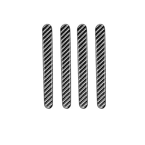 4 pezzi adesivi decorativi per maniglia esterna per porta in fibra di carbonio per auto per Chevrolet Cruze 2009-2015, guida a destra e a sinistra universale, Outside Handle - Novalix Store