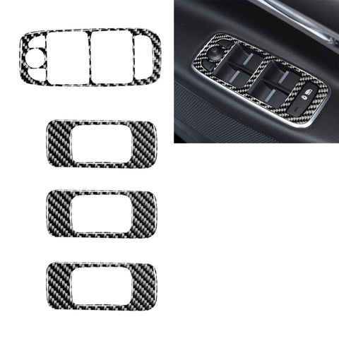 Autocollants décoratifs pour panneau de sol en fibre de carbone pour voiture 4 en 1 pour Jaguar F-PACE X761 XE X760 2016-2020, guide de route, panneau de levage, conduite à droite