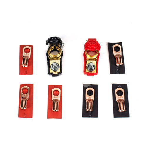 1 paio di morsetti per terminali del cavo della batteria per auto, connettori, set di classificazione del cablaggio della clip della batteria, 1 Pair - Novalix Store