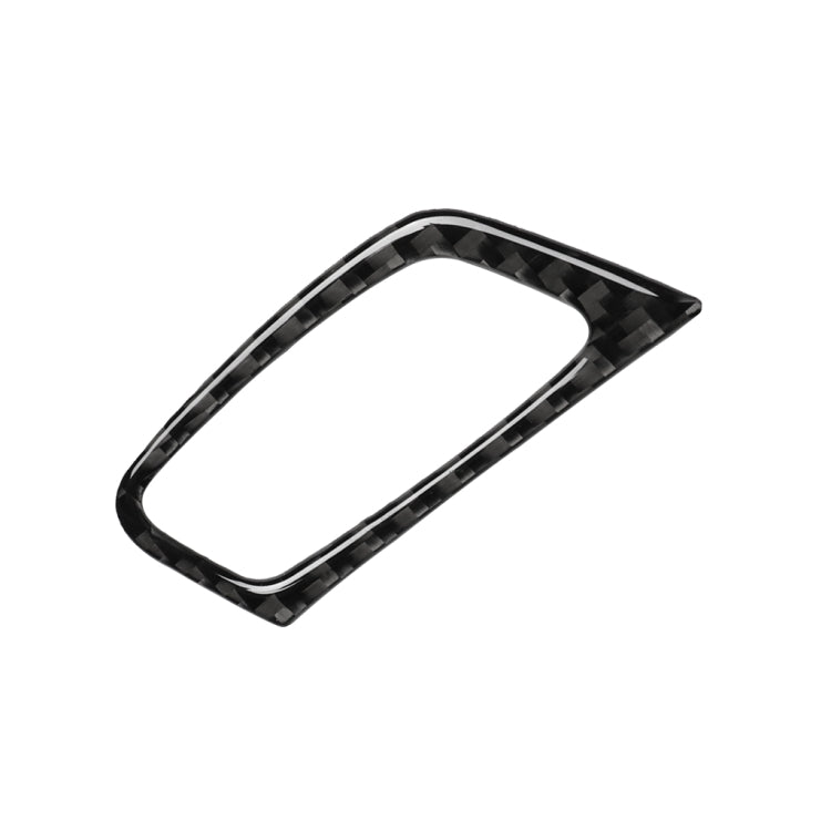 Car Carbon Fiber Solid Color Key Hole Decorative Sticker for BMW E70 X5 / E71 X6 2009-2013, Left Drive, Key Hole