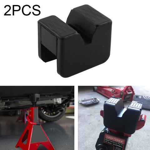 2 pezzi adattatore per jack per auto, jack in gomma, telaio scanalato, Jack Pad Adapter Rubber - Novalix Store