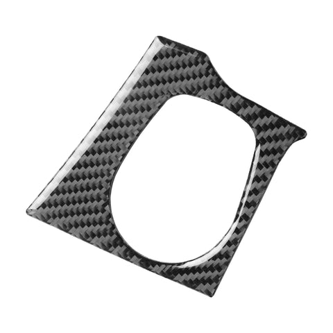 Adesivo decorativo per foro chiave in fibra di carbonio per auto per BMW Serie 3 F30 2013-2018 / F34 2013-2017, guida a destra, Key Hole