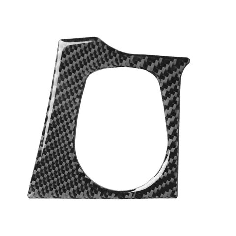 Adesivo decorativo per foro chiave in fibra di carbonio per auto per BMW Serie 3 F30 2013-2018 / F34 2013-2017, guida a destra, Key Hole