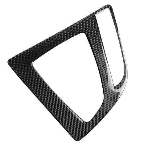 Autocollant décoratif pour changement de position du panneau en fibre de carbone pour BMW 2013-2017 Serie 3 F30 / Serie 3GT F34, Guide de direction, Panneau de position de vitesse