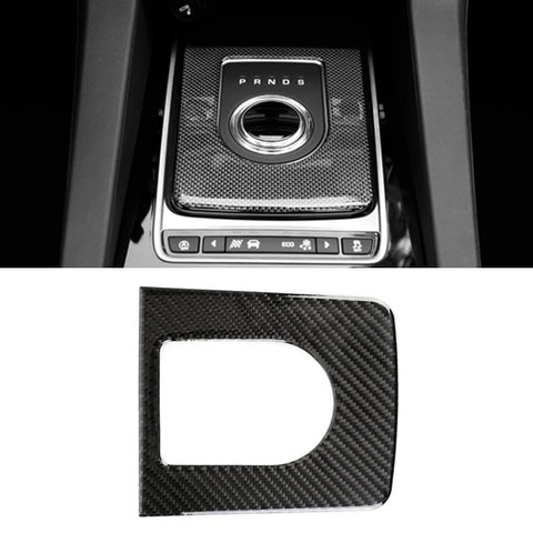 Adesivo decorativo per telaio ingranaggi auto in fibra di carbonio per Jaguar F-PACE, Gear Frame